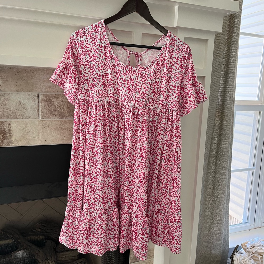 Boho dress, multi colored, excellent condition, summer dress